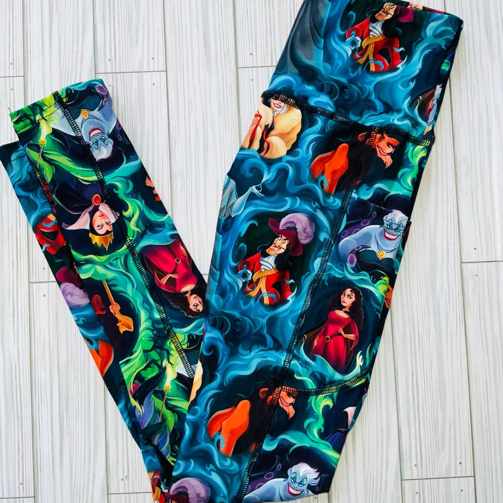 Disney Villains Custom Leggings